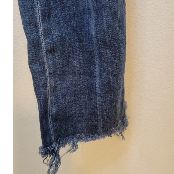 Rag & Bones Jeans Womens Size 25 Dre Jeans Straight Leg Raw Hem Skater Punk EMO - Picture 4 of 9